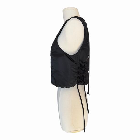 G-Star RAW MA-1 Sleeveless Cropped Puffer Tank Streetwear Techwear NWT Small - Picture 8 of 16